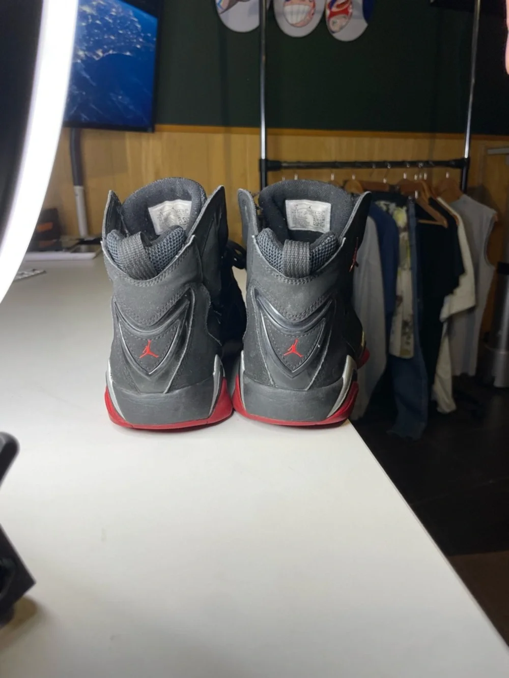 Jordan True Flight 'Black Gym Red' 2020 size 9